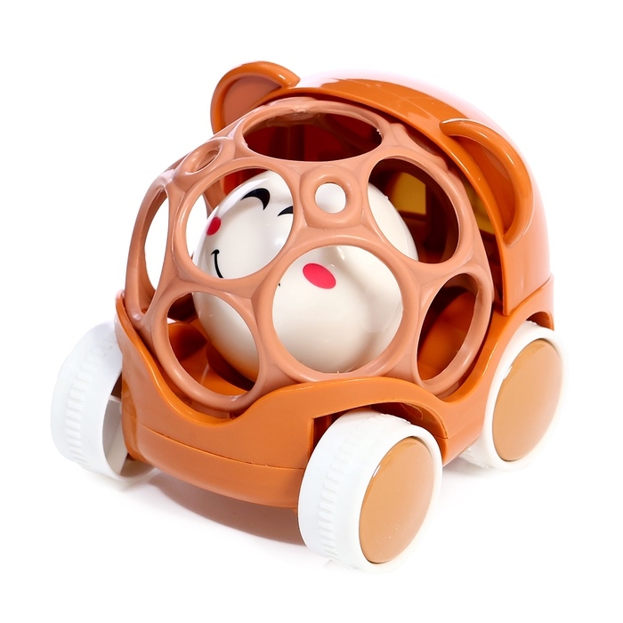 Погремушка - машинка «Весёлые зверята. Мишка» Погремушка - машинка «Весёлые зверята. Мишка»