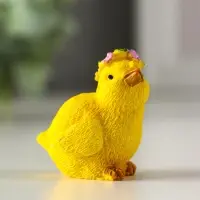 Сувенир полистоун "Цыплёнок в веночке/с гнездом" МИКС 4х3х4 см Сувенир полистоун "Цыплёнок в веночке/с гнездом" МИКС 4х3х4 см