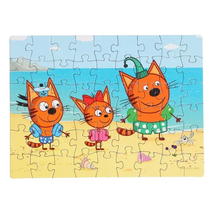 Пазл «Три кота», 54 элемента Пазл «Три кота», 54 элемента