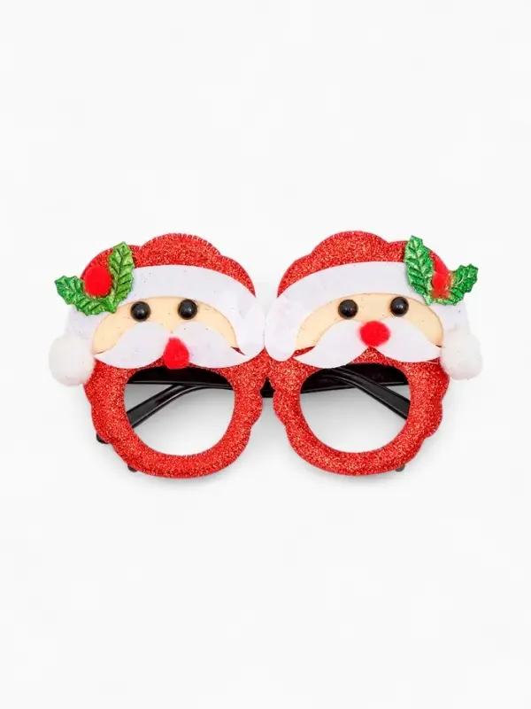 Карнавальные очки «Новогодние» набор 9 штук