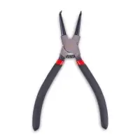 Щипцы для стопорных колец "загнутый сжим" 180 мм AVS CP180-CC