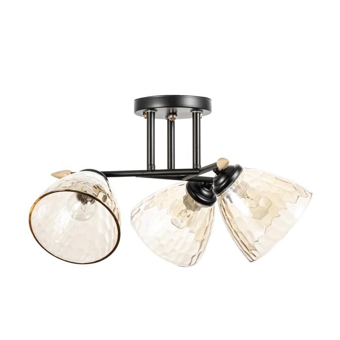 Люстра Люстра "Шарлин" 3хЕ27 40Вт черный 48х48х26 см BayerLux