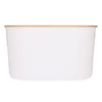 VETTA Корзина для хранения с бамбуковой крышкой "Токио", 27x22,5x15,5см