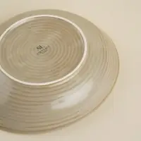 Тарелка глубокая SL Home &laquo;Песчаный бриз&raquo;, 1.3 л, 26&times;24&times;6 см, фарфор, бежевая