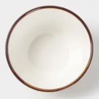 Салатник Magistro Mediterana, 850 мл, d=16 см, фарфор, бежевый