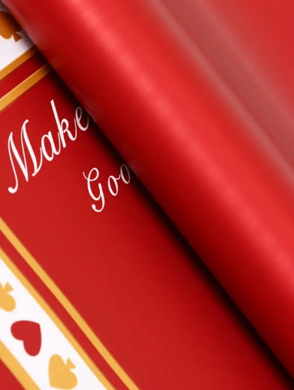 Пленка для цветов, &laquo;Удача&raquo;, винный, 57&times;57 см