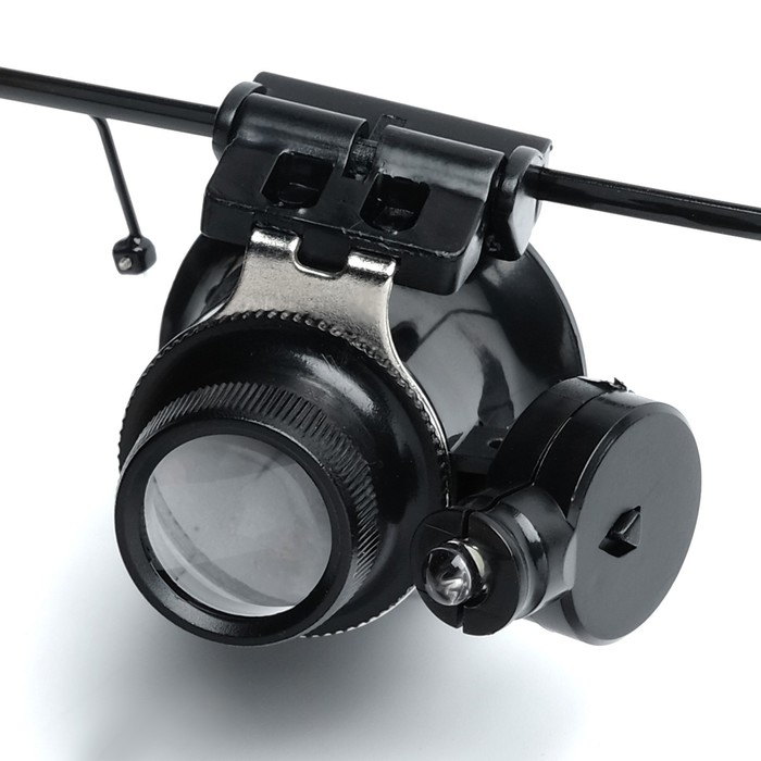 Увеличительные очки с подсветкой для ремонта часов, 20х Увеличительные очки с подсветкой для ремонта часов, 20х