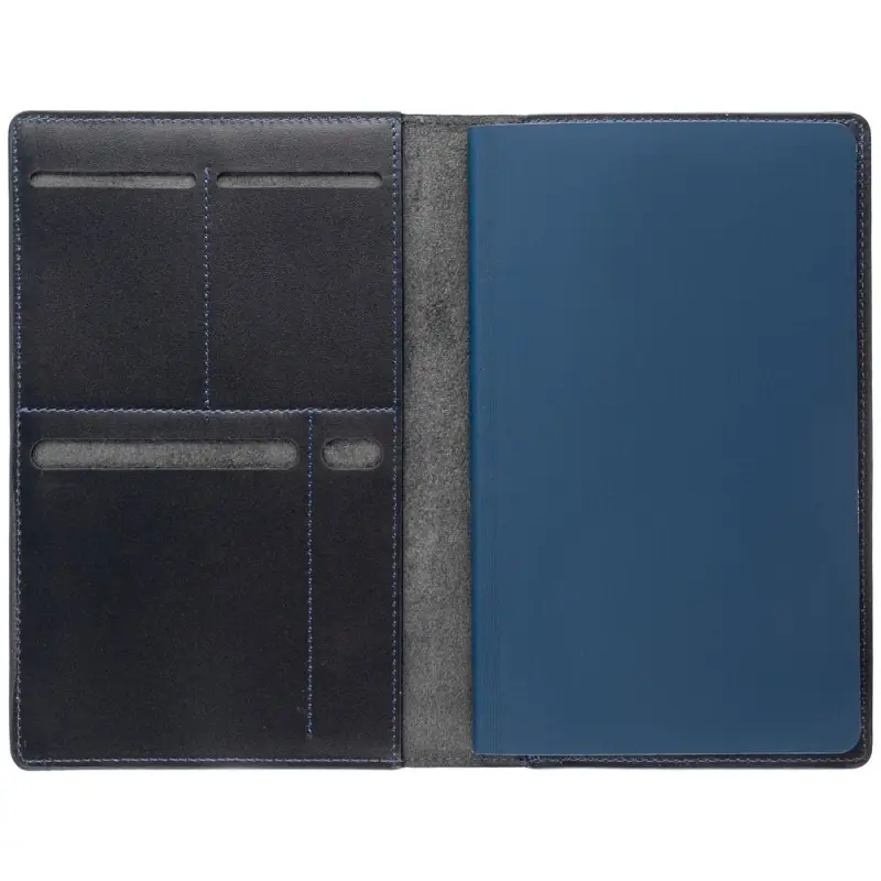 Еженедельник-портфолио Remini, недатированный, темно-синий Еженедельник-портфолио Remini, недатированный, темно-синий