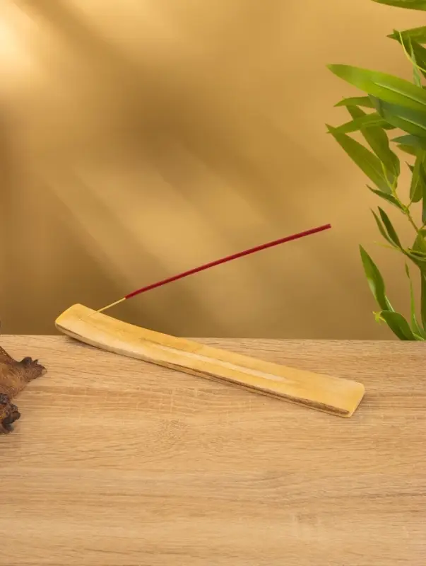 Благовония в тубусе Благовония в тубусе "Роза" 30 штук с деревянной подставкой