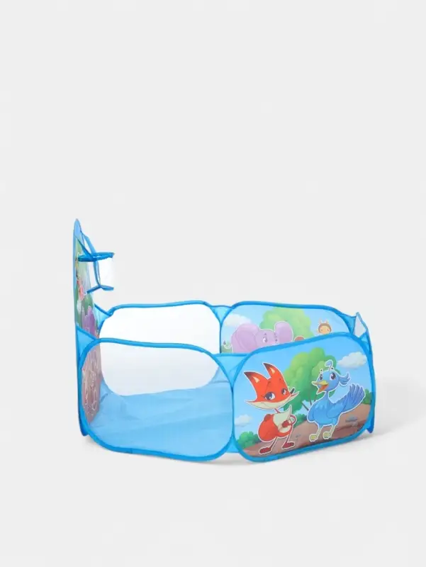 Палатка детская игровая - сухой бассейн для шариков &laquo;Зверята&raquo; без шаров