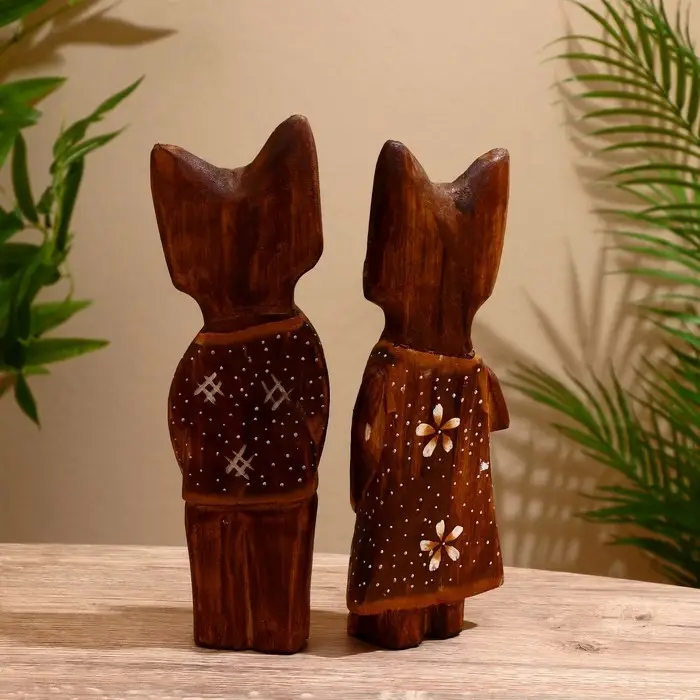 Сувенир дерево "Парочка" 11х9х30 см