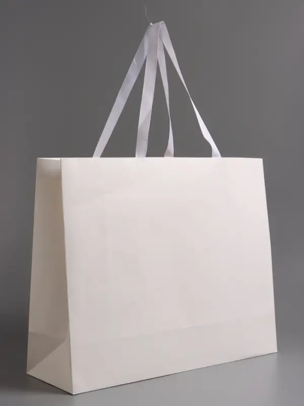 Пакет подарочный "Белый", 48 х 39 х 16 см