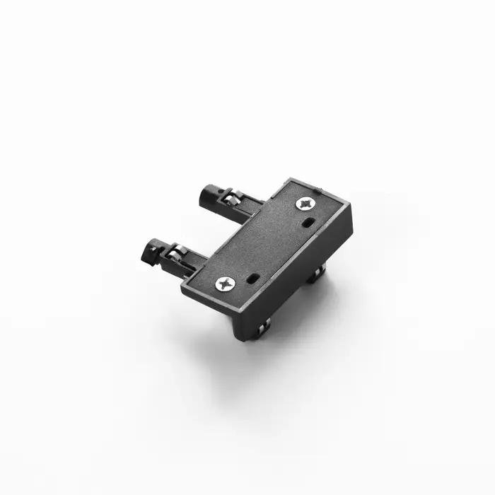 Коннектор стена-потолок SLIM г-образный, 4-жильный, чёрный, 0.7&times;4&times;2 см