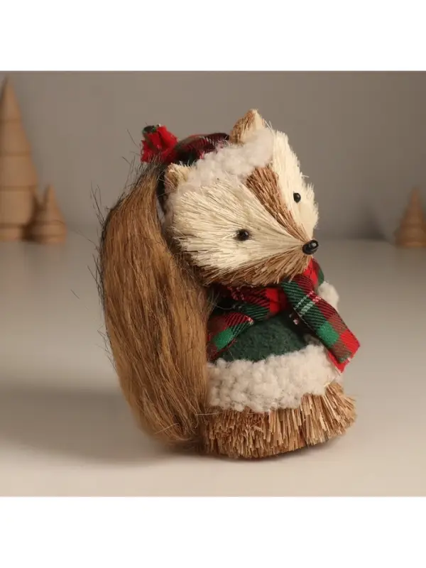 Фигурка новогодняя &laquo;Енотик в зимней одёжке&raquo;, 8&times;13&times;14 см