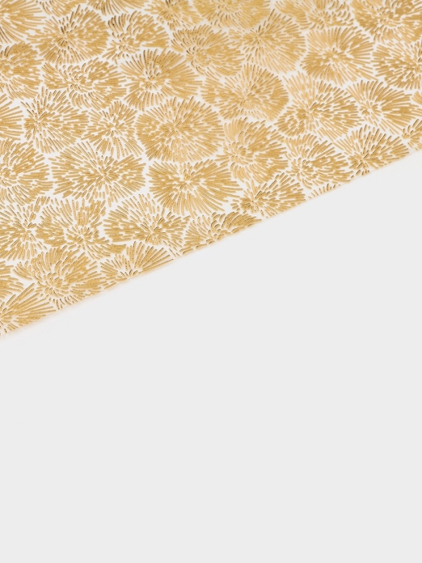 Салфетка сервировочная на стол Доляна «Салют», 45×30 см, золотая Салфетка сервировочная на стол Доляна «Салют», 45×30 см, золотая