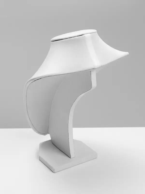 Бюст для украшений QF, 17&times;11&times;25 см, белый