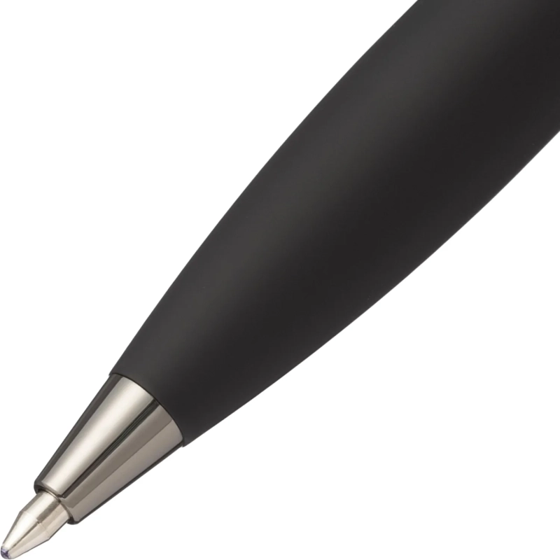 Ручка шариковая BOSTON мет.черн.корп,0.7мм,син, 20-0423