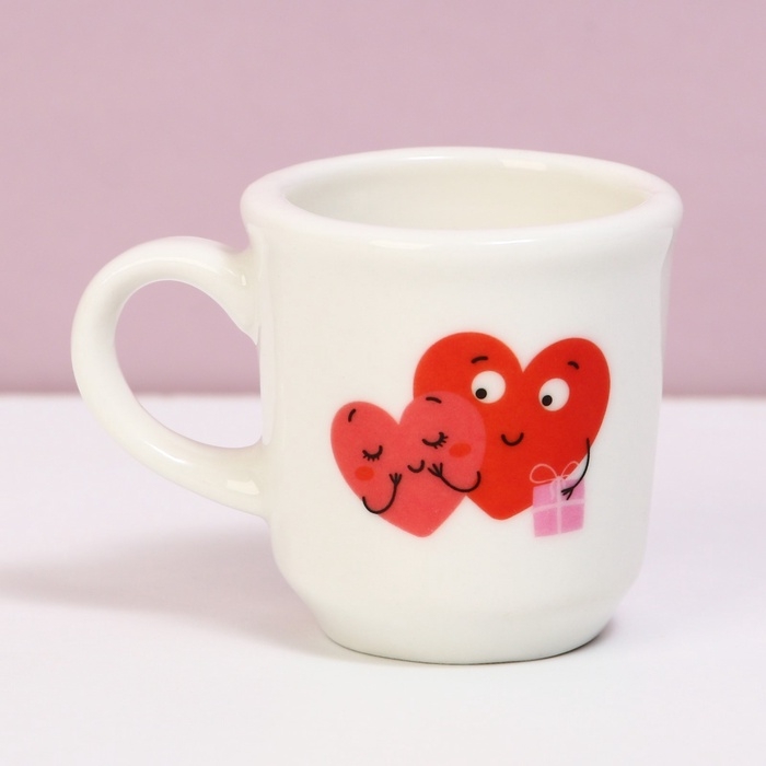 Кружка, сувенир «Моей половинке», 30 мл Кружка, сувенир «Моей половинке», 30 мл