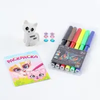 Набор для творчества, игрушки-раскраски, МИКС
