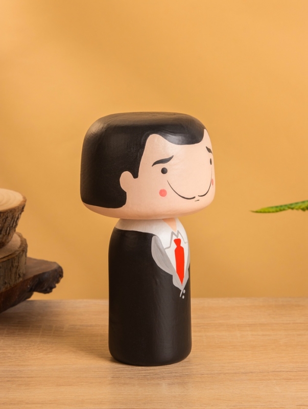 Деревянная кукла кокеши «Сальвадор», 8×7.5×16 см Деревянная кукла кокеши «Сальвадор», 8×7.5×16 см