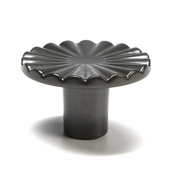 Ручка кнопка CAPPIO d=36, цвет графит Ручка кнопка CAPPIO d=36, цвет графит