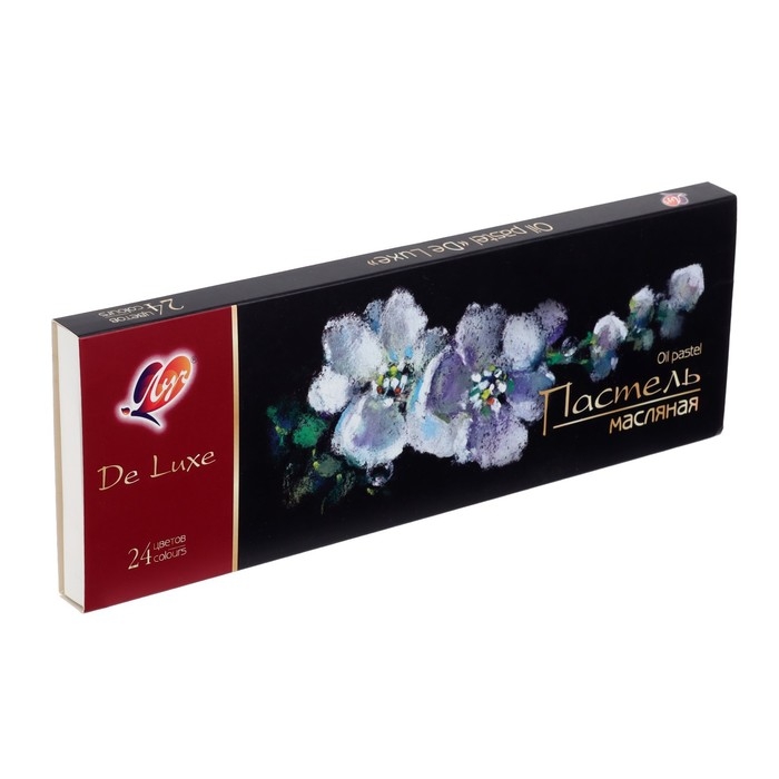 Пастель масляная 24 цвета, Луч De Luxe, круглая Пастель масляная 24 цвета, Луч De Luxe, круглая