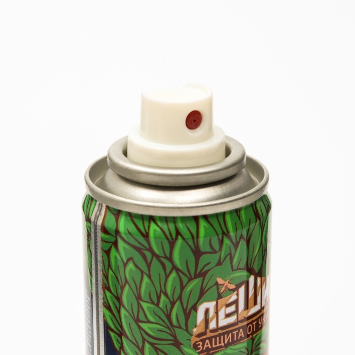 Аэрозоль от клещей, мошки, комаров, слепней, мокрецов, блох Аэрозоль от клещей, мошки, комаров, слепней, мокрецов, блох "Леший", 7 в1, 150мл