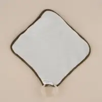 Мочалка массажная SL Home &laquo;Ортика&raquo;, бамбуковое волокно, 21&times;20.5 см, серая