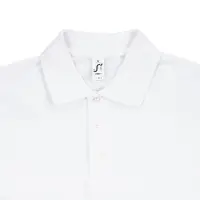 Рубашка поло мужская Spring 210 белая, размер S