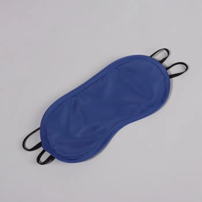 Маска для сна «Однотонная», 19×8.5 см, двойная резинка, МИКС Маска для сна «Однотонная», 19×8.5 см, двойная резинка, МИКС