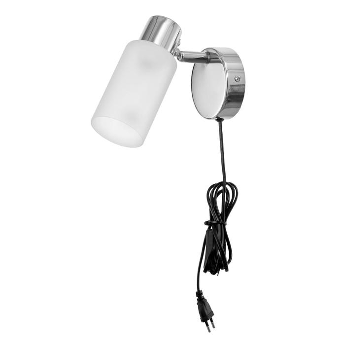 Бра с проводом 59385/1 E14 40Вт хром 15х8х13 см