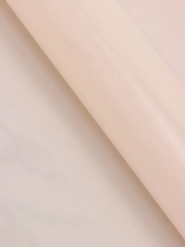 Пленка для цветов, "Кайма с тиснением", пудра, 57х57 см