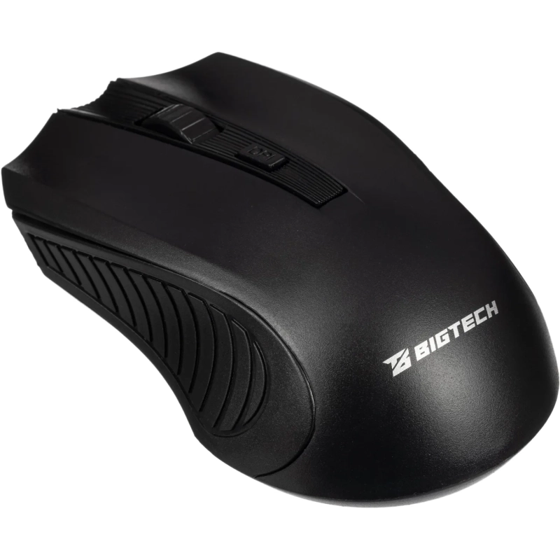 Мышь компьютерная BigTech C-WM603/BT-JWM-001 черн, 800-1600DPi 115x68x38мм