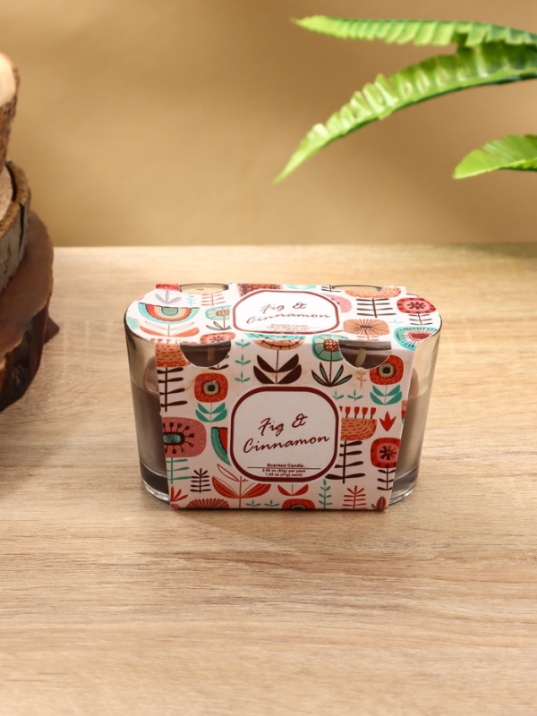 Набор свечей "BALLY BAND" 60 гр, инжир+корица