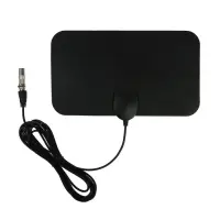 Антенна комнатная для телевизора Luazon TY13, пассивная, 5 В, 25 дБи, DVB-T2, цифровая, клеящаяся, чёрная