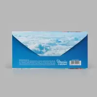 Конверт для денег &laquo;С Днём рождения. Шары&raquo;, тиснение, 16.5&times;8 см
