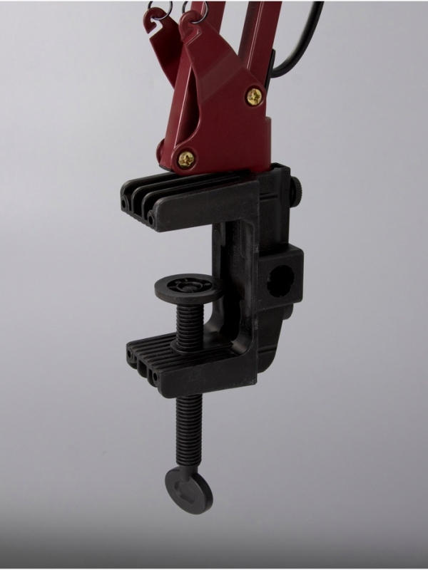 Настольная лампа Настольная лампа "Джуни" Е27 40Вт бордовый 15,5х15,5х80см