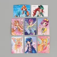 Наклейки для подарков WINX, 42 штуки в коробке. 3 х 4 см