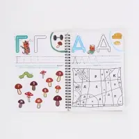 Книга многоразовая &laquo;Изучаем буквы&raquo;, 40 стр., 2 маркера, Три кота