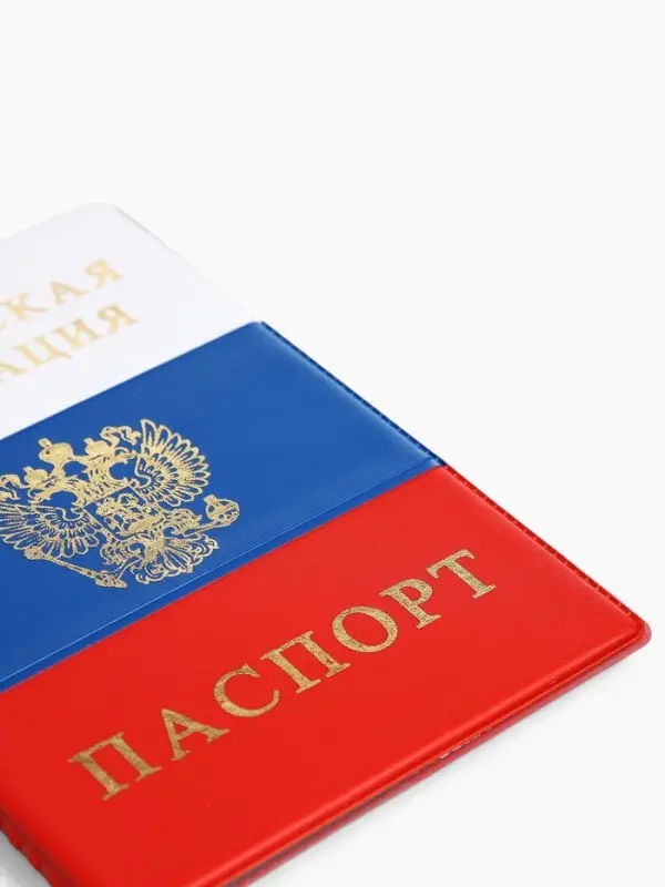 Обложка для паспорта, триколор
