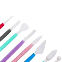 Набор стеков для лепки из глины, пластилина, пластики, 8 штук, МИКС