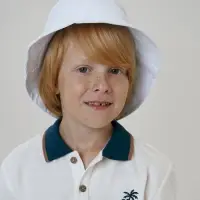 Панама детская Challenge Kids, белая