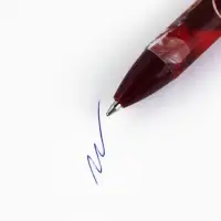 Ручка шариковая, синяя паста, автоматическая матовая, 0.7 мм «С благодарностью!»