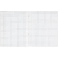 Тетрадь общая А5 48л Attache Градиент Бирюза клетка, 65г, скрепка, УФ-лак