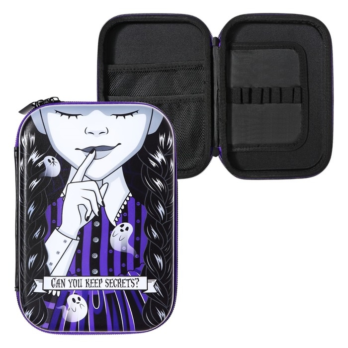 Пенал 1 секция откидная планка 150*215*45 EVA Феникс дев Пенал 1 секция откидная планка 150*215*45 EVA Феникс дев "Милая готика" фиолет 65695