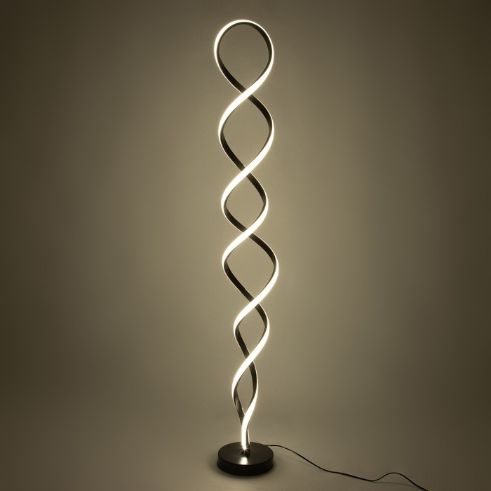 Торшер  Торшер "Инфинити" LED 30Вт 4000К черный 25х25х156 см