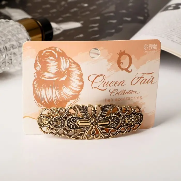 Заколка-автомат для волос "Инесс" 7,5 см