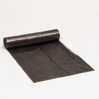 Мешки для мусора 100 л, 10 мкм, ПНД, 10 шт., чёрные