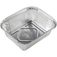 Форма алюм. прям., 450мл, 146х121х40мм (410-004), 50шт/уп