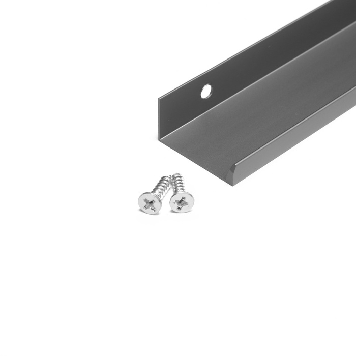 Ручка CAPPIO RT001, L=200 мм, м/о 160 мм, цвет графит, 4 шт. Ручка CAPPIO RT001, L=200 мм, м/о 160 мм, цвет графит, 4 шт.